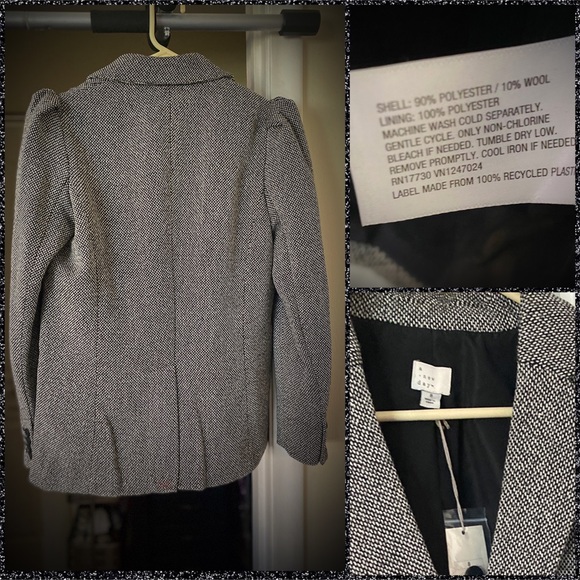 Women’s *NEW* Tweed Blazer Size 8 - Picture 2 of 2